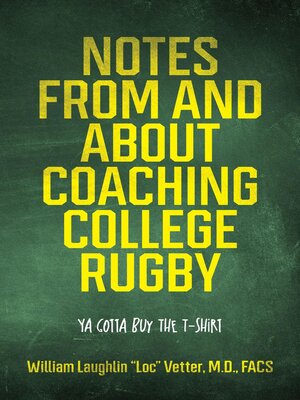 cover image of Notes from and about Coaching College Rugby
